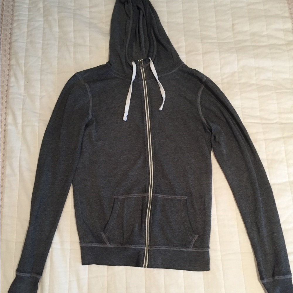 Athleisure wear zip up hoodie
